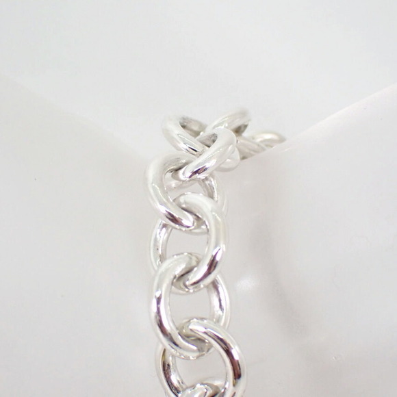 TIFFANY Authentic Silver Charm Bracelet - Picture 3 of 8